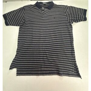 Polo Ralph Lauren striped‎ polo shirt Men's size Large black